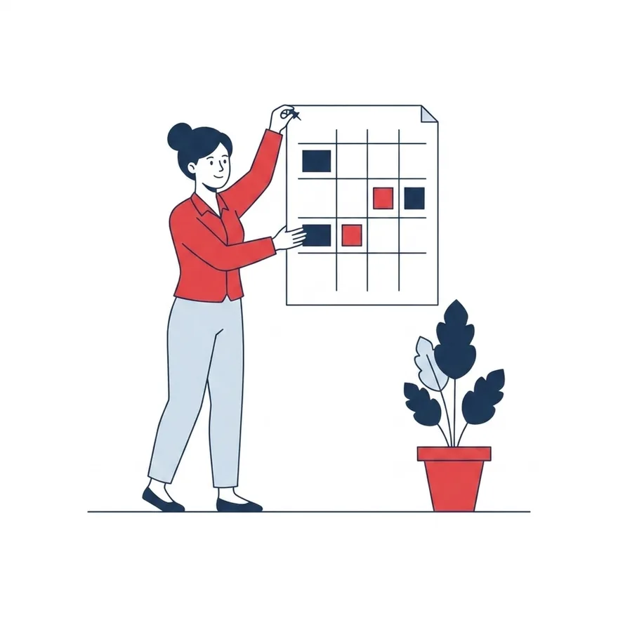Loan officer publishing a rate grid